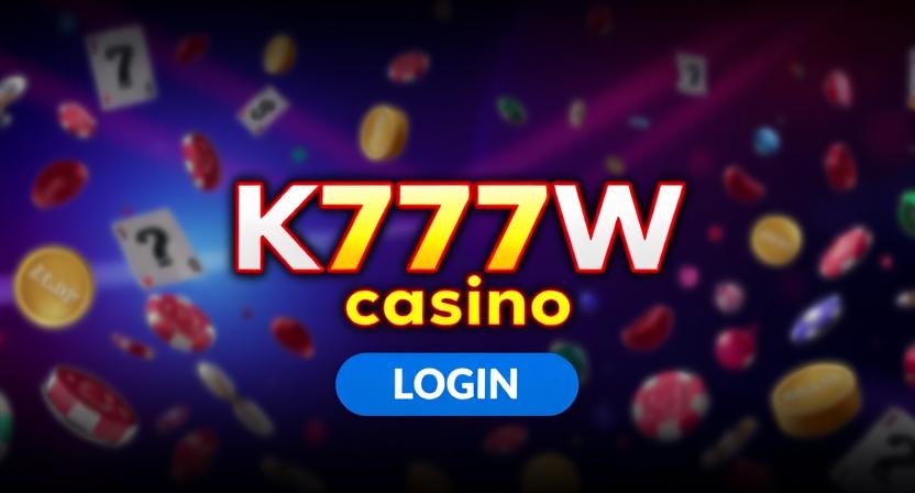 Fast and secure login to K777W account