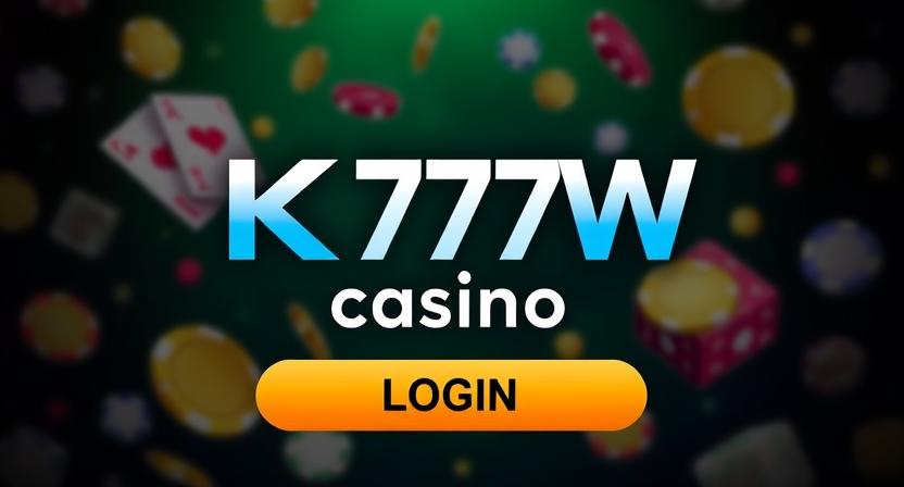 Account dashboard after K777W login